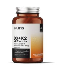 UNS VITAMIN D3 K2 MK-7 (60 VEGE KAP)