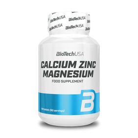 BIOTECHUSA CALCIUM ZINC MAGNESIUM - 100tab