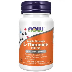 NOW L-Theanine 200mg – 60 vcaps